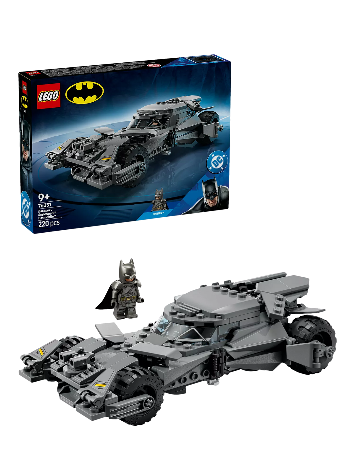 LEGO Batman v Superman Batmobile building toy 76331 - British product