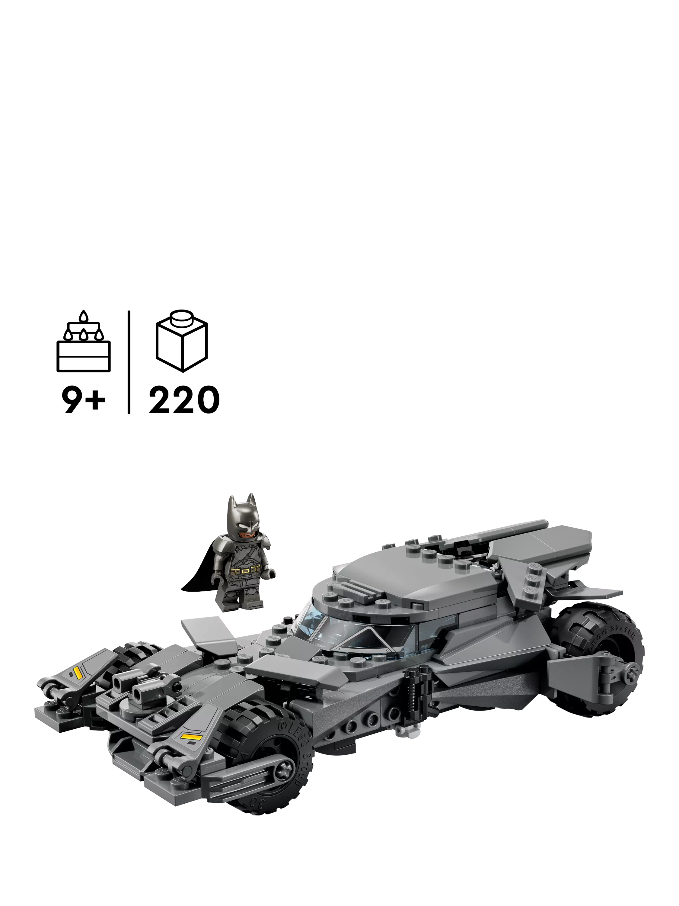 LEGO Batman v Superman Batmobile building toy 76331 - British product