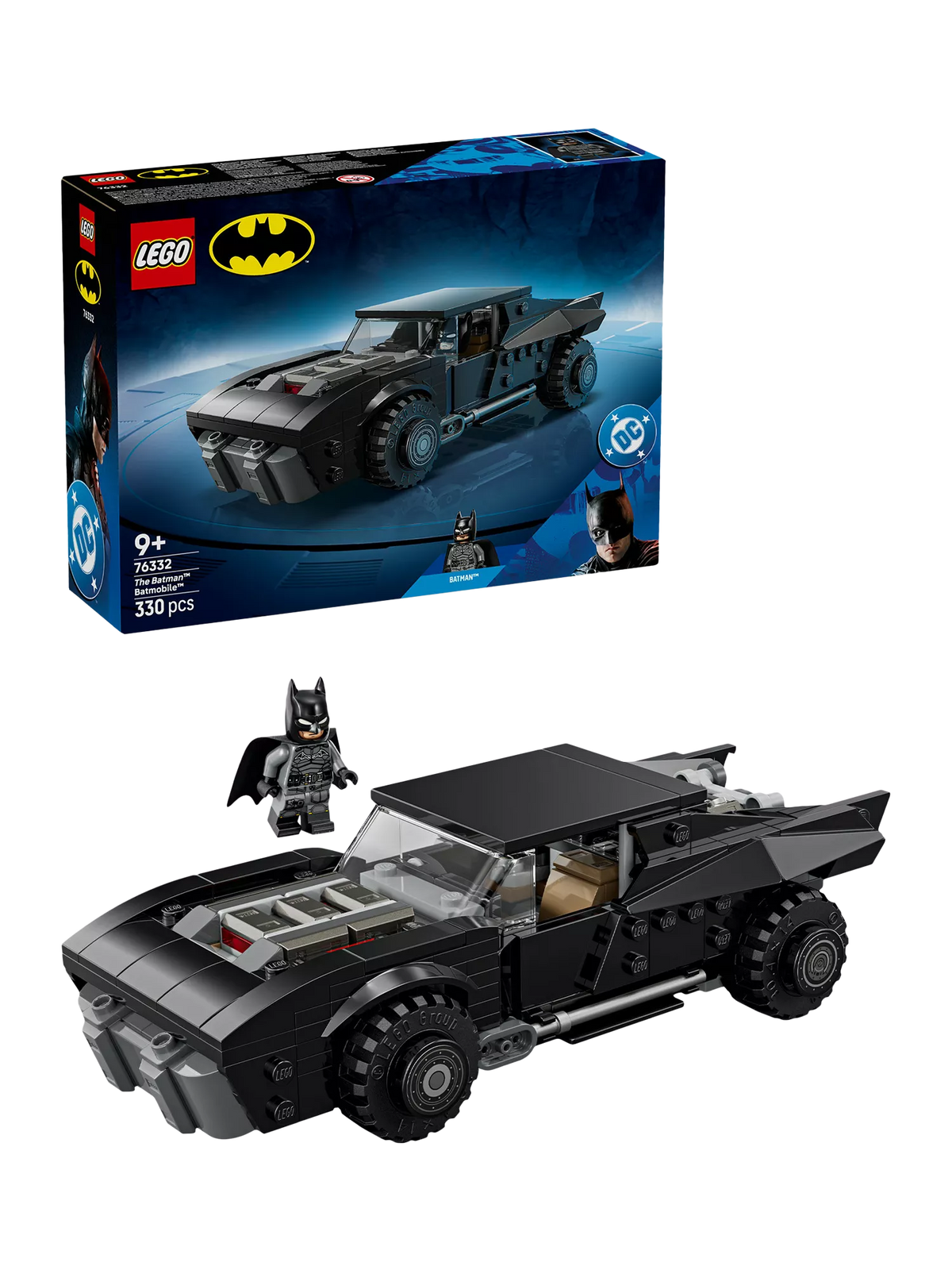 LEGO Batman Batmobile construction set 76332 (British brand)
