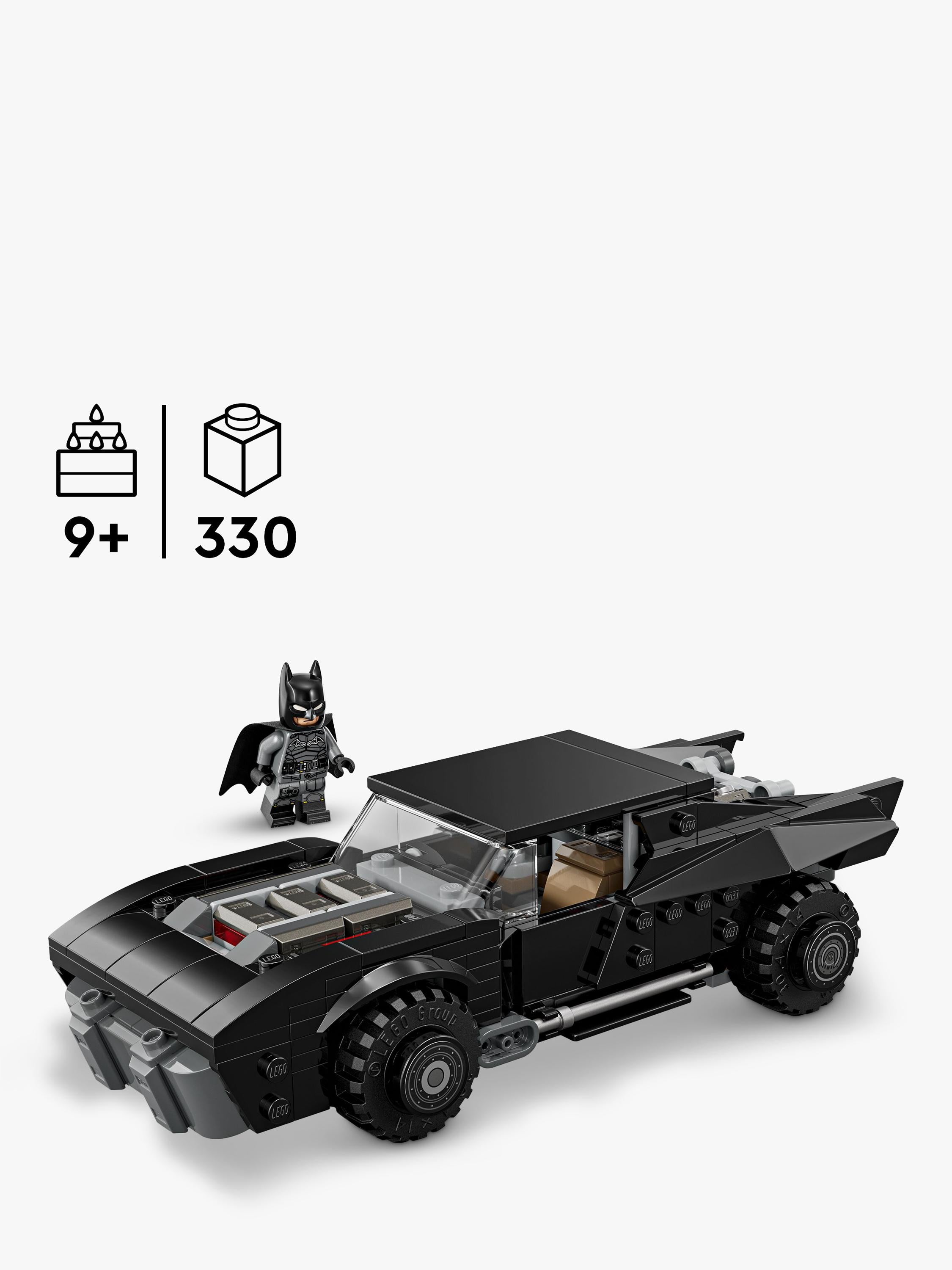 LEGO Batman Batmobile construction set 76332 (British brand)