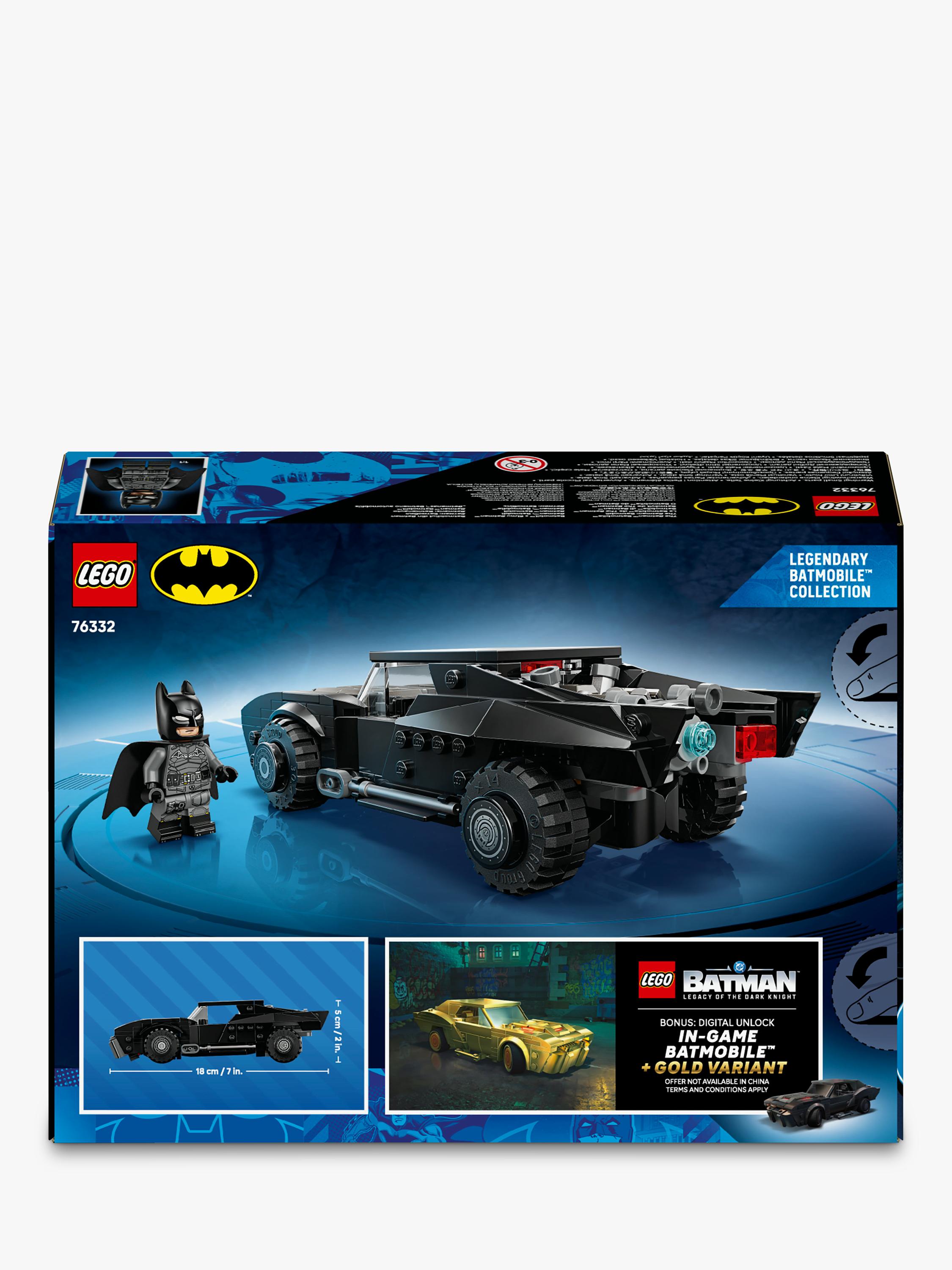 LEGO Batman Batmobile construction set 76332 (British brand)