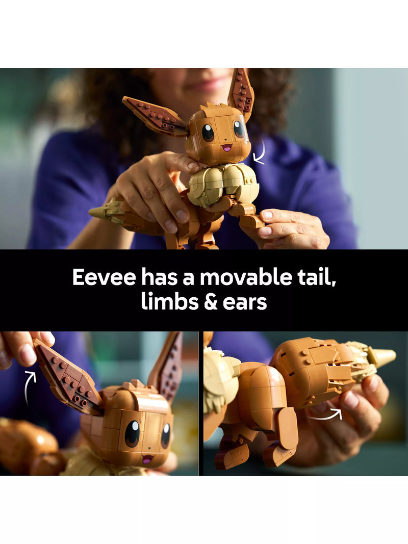 LEGO Pokémon Eevee building toy 587 pieces - British product