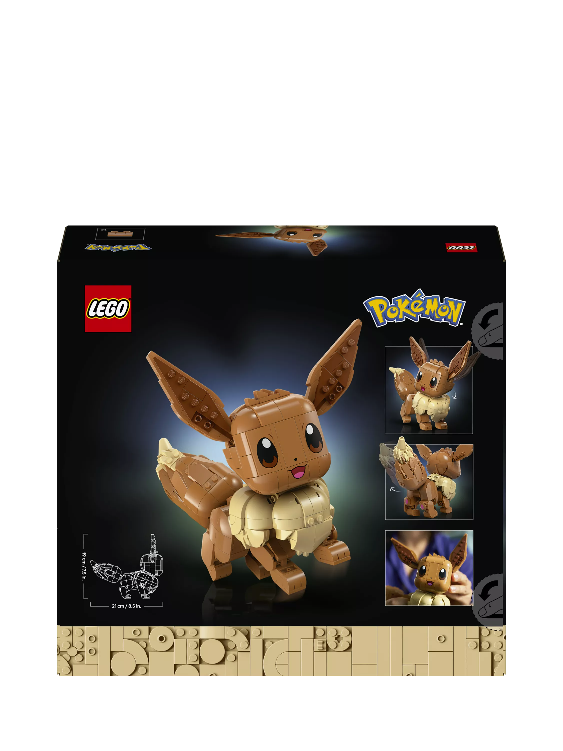 LEGO Pokémon Eevee building toy 587 pieces - British product