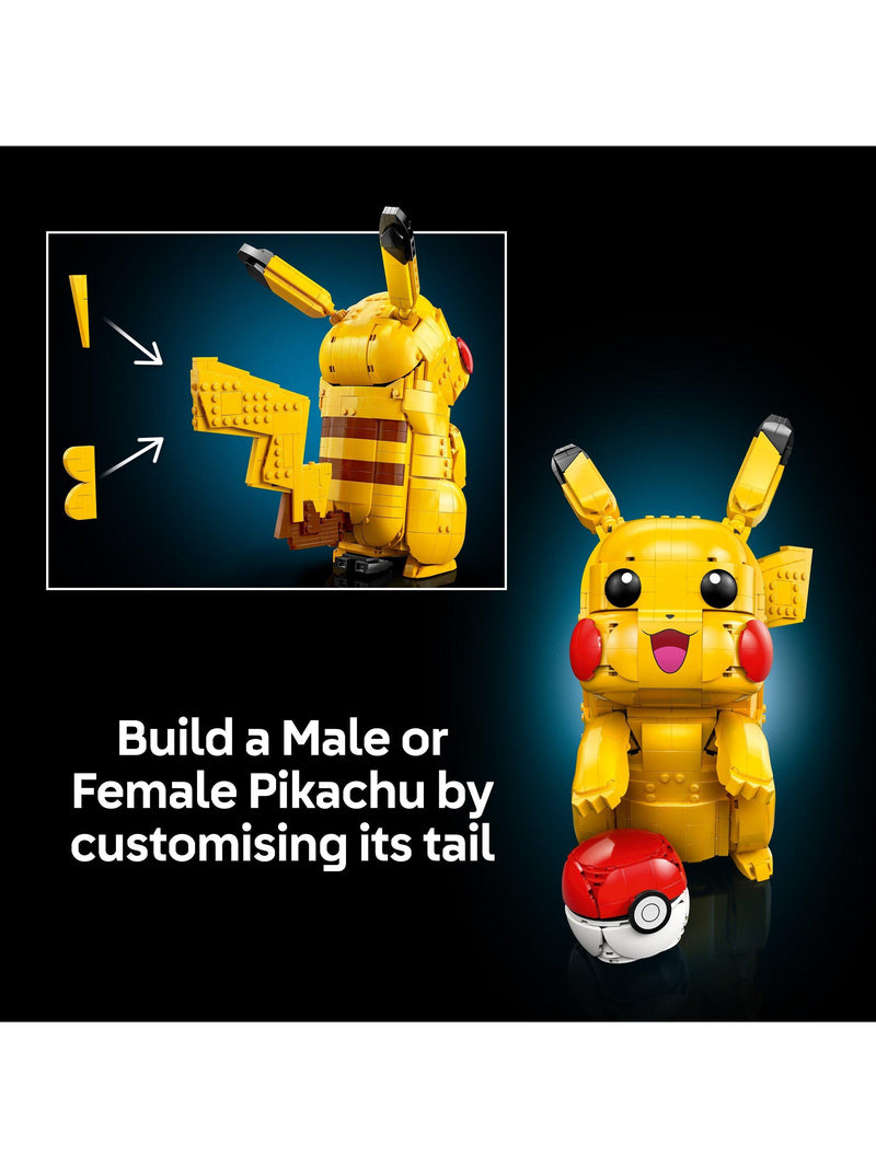 LEGO Pokémon Pikachu and Poké Ball 72152 building set, UK version