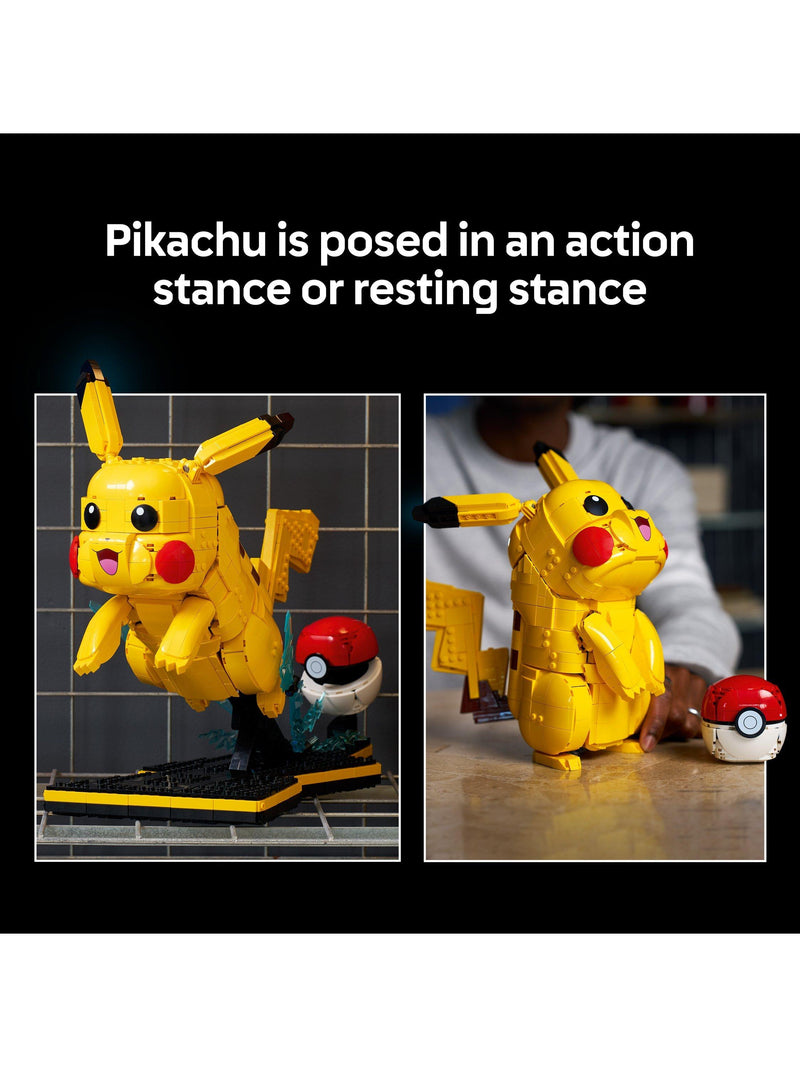 LEGO Pokémon Pikachu and Poké Ball 72152 building set, UK version