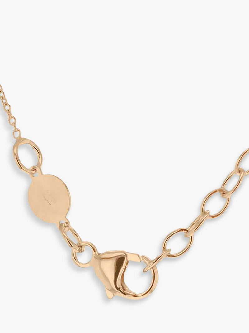 IBB 9ct rose gold bar necklace - British product