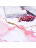 IBB children's 9ct yellow gold Figaro ID bracelet 26.5-33cm (British brand)