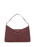 Longchamp Le Pliage Xtra XL Leather Shoulder Bag, Burgundy
