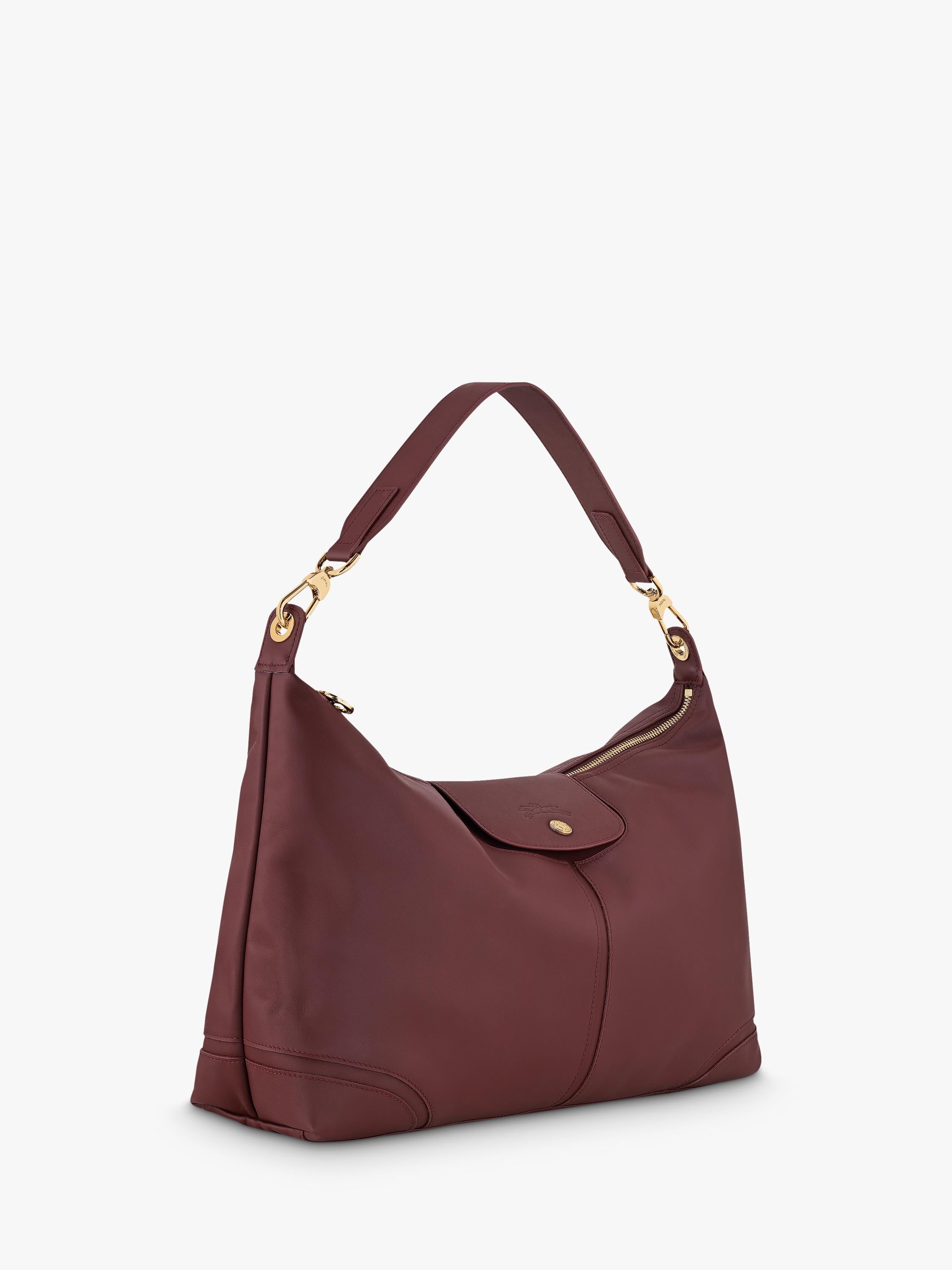 Longchamp shoulder bag burgundy XL (British brand)
