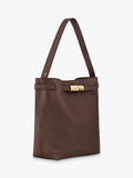 Longchamp Le Smart L shoulder bag in calfskin leather, UK version