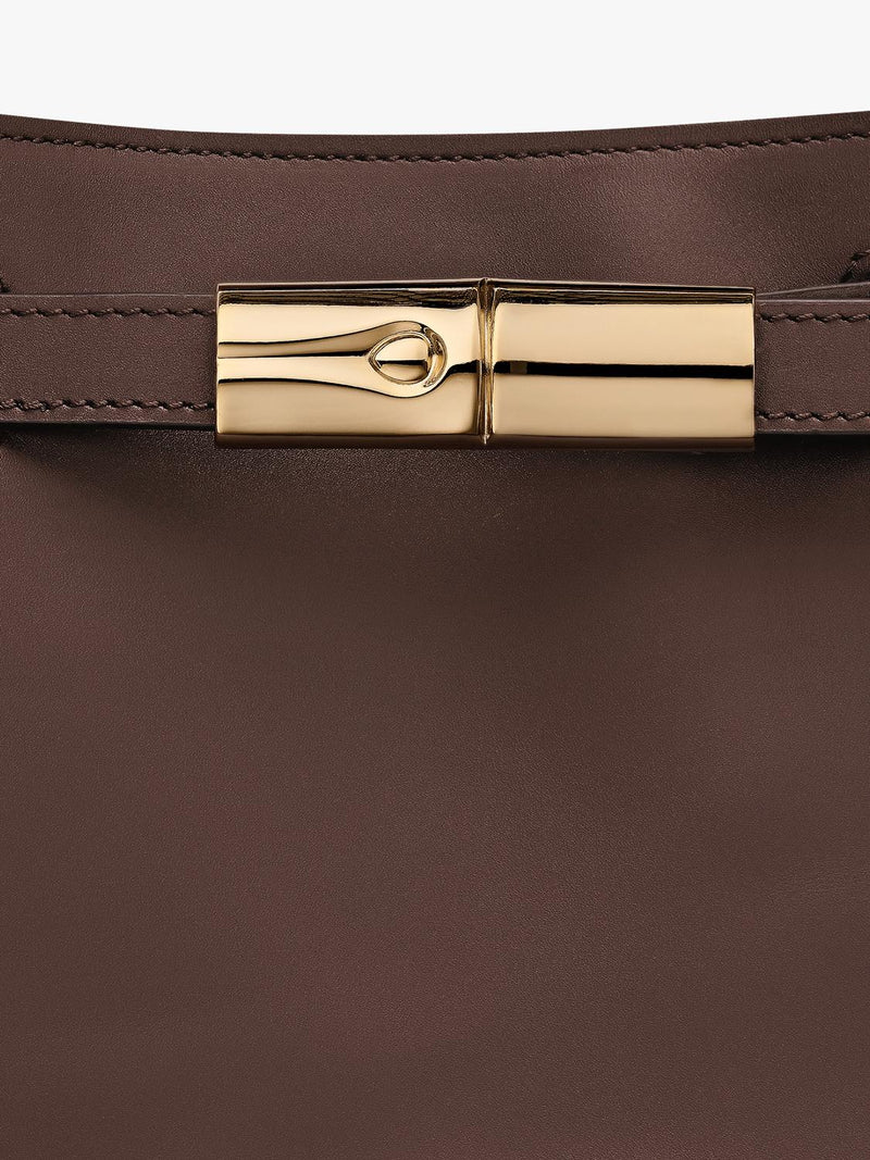 Longchamp Le Smart L shoulder bag in calfskin leather, UK version