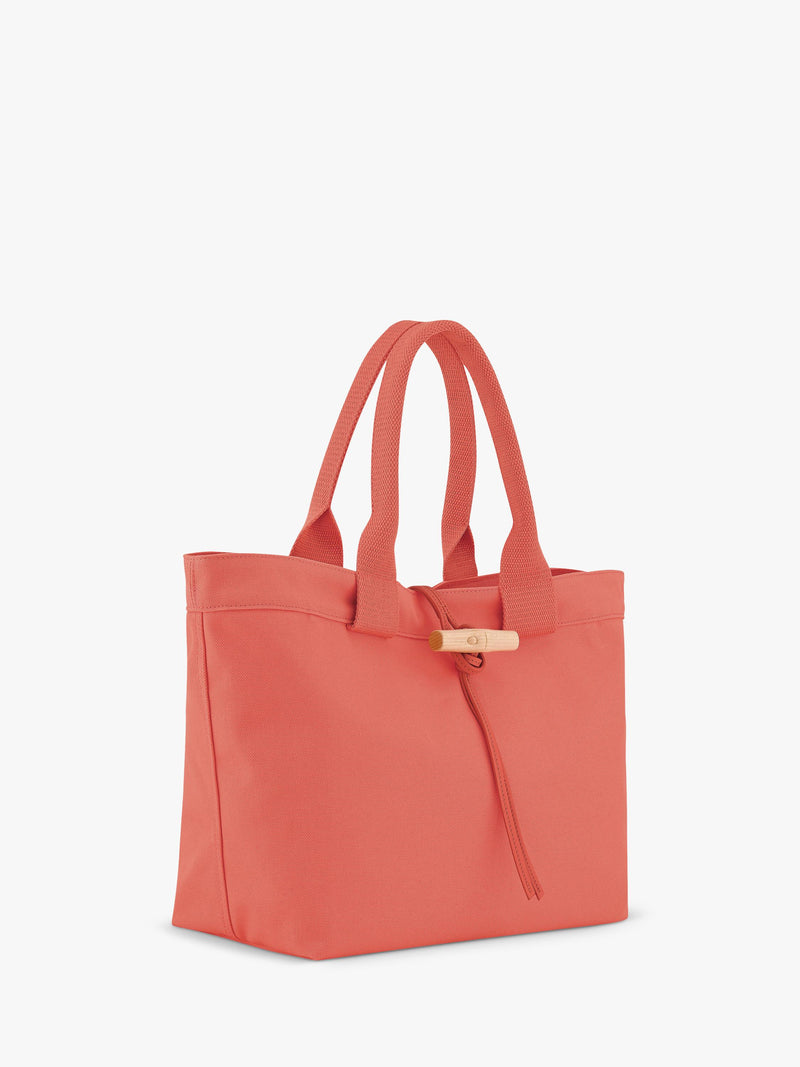 Longchamp Le Roseau large canvas tote bag, UK version