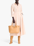 Longchamp Le Smart L tote in calfskin leather, imported from the UK