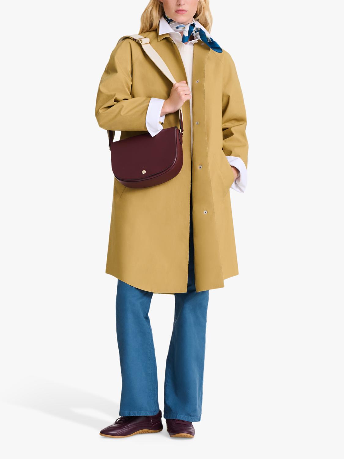 Longchamp Épure Leder Umhängetasche Medium (britische Marke)