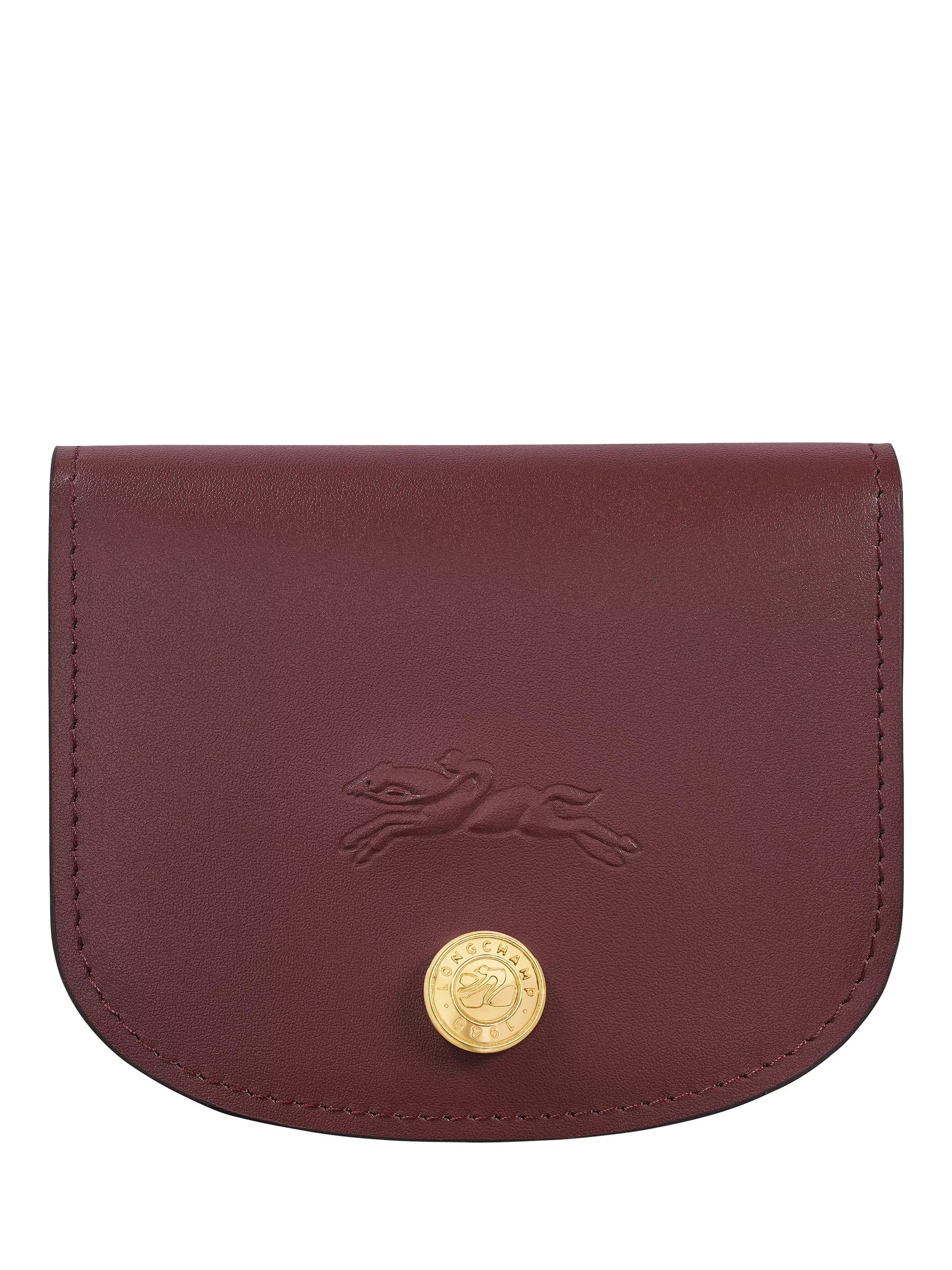Longchamp Épure leather card holder, imported from the UK