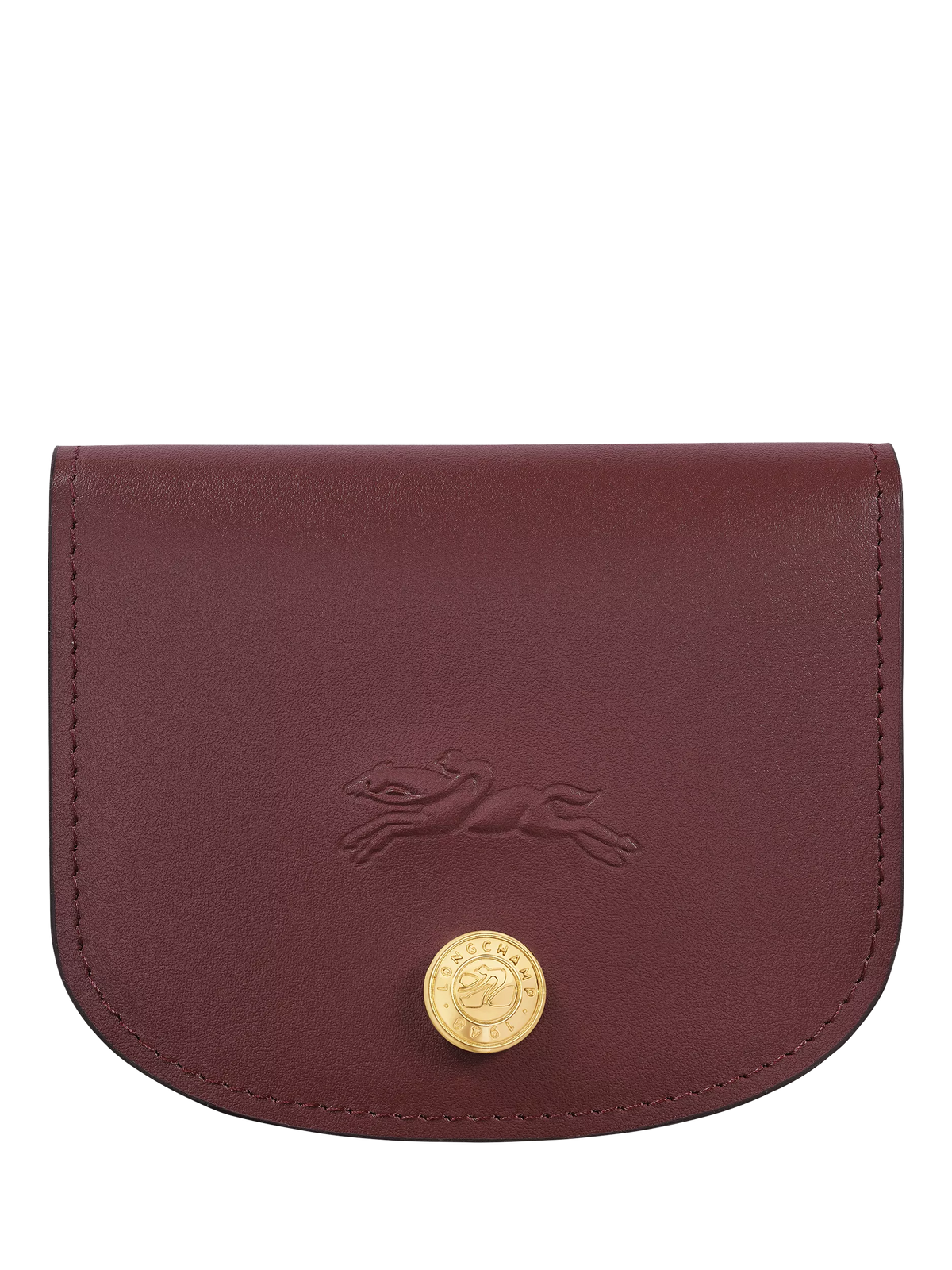 Longchamp Épure leather card holder, imported from the UK