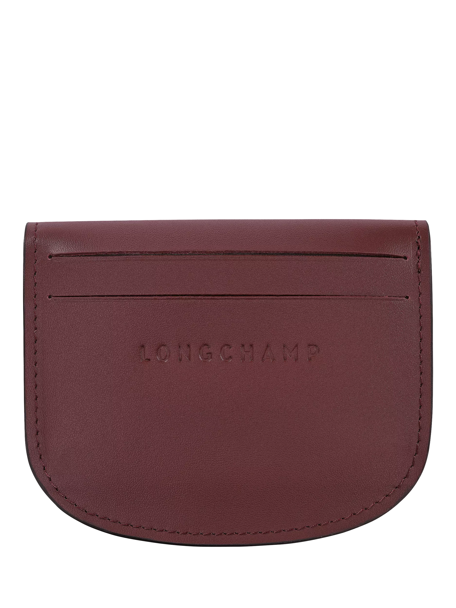 Longchamp Épure leather card holder, imported from the UK