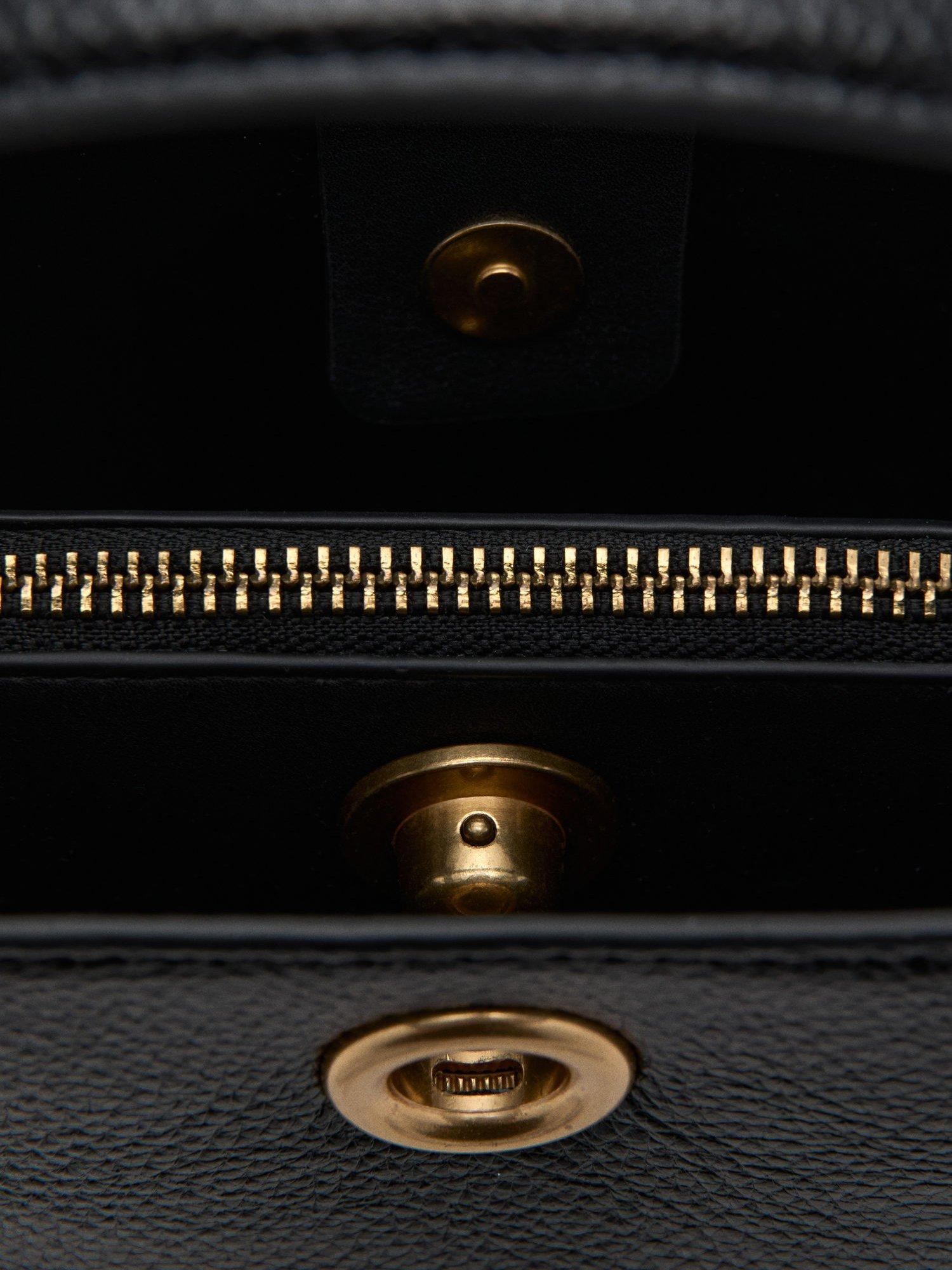 Mango bucket bag black - British product