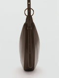Mango Ness oval shoulder bag with zip fastening (British brand)
