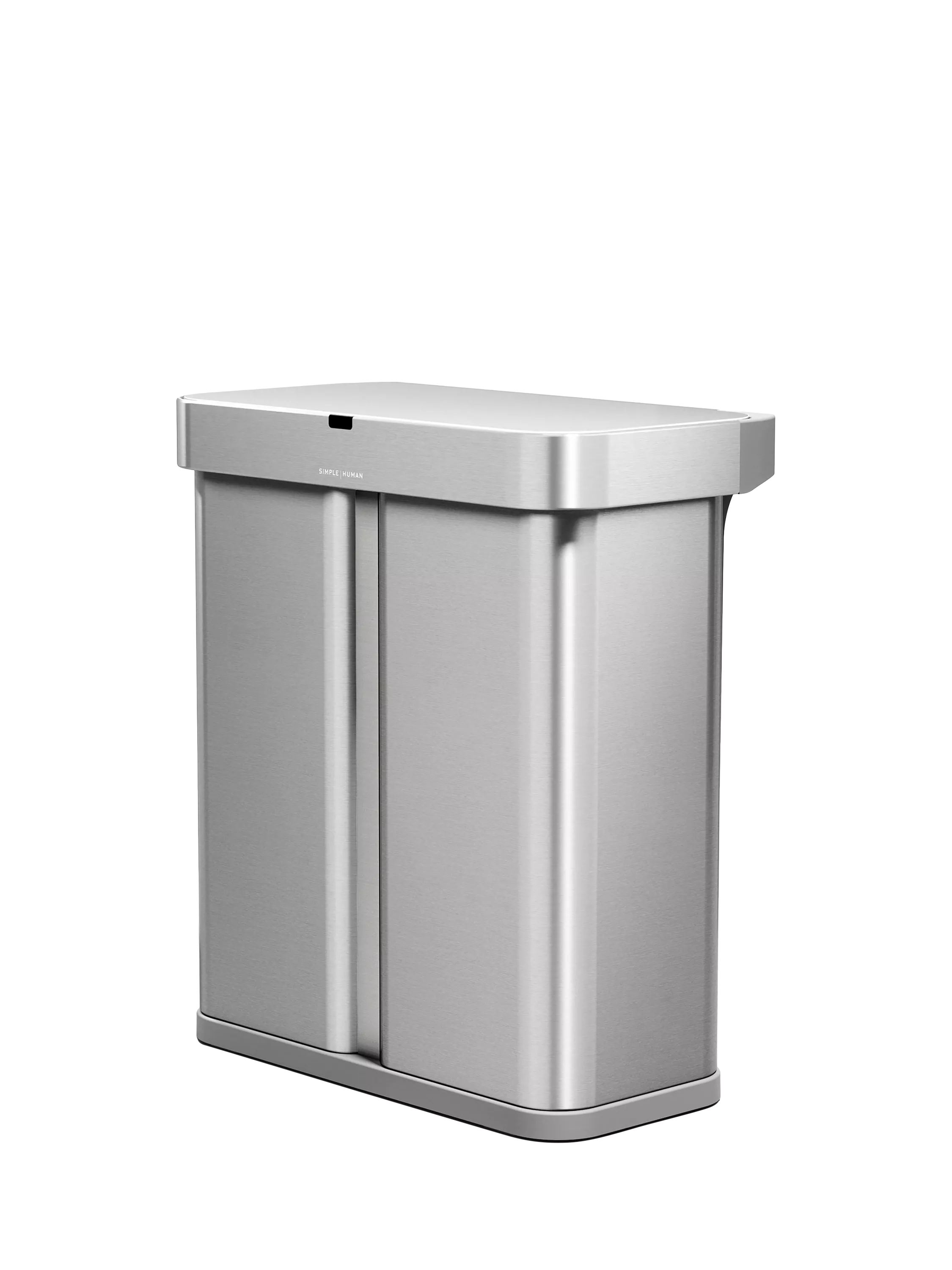 Simplehuman 58L stainless steel sensor bin, UK version