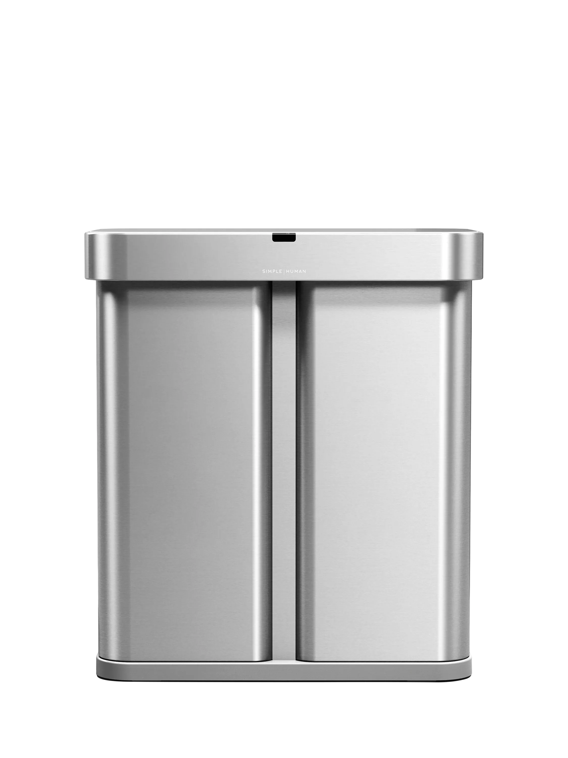Simplehuman 58L stainless steel sensor bin, UK version