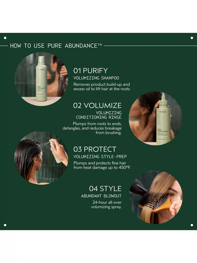 Aveda Pure Abundance Volumising Shampoo 1000ml (British brand)