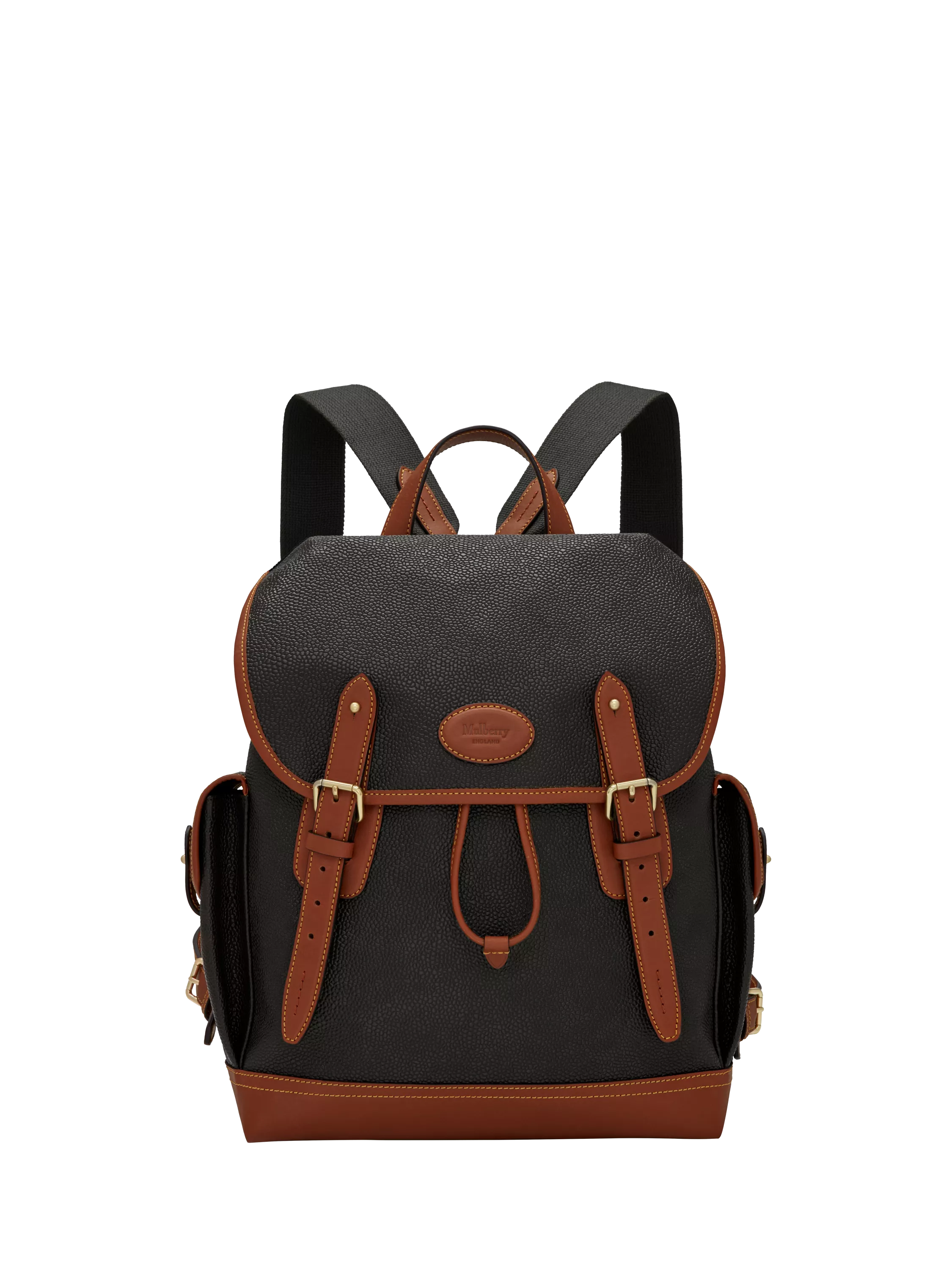 Mulberry Heritage Scotchgrain Leather Backpack