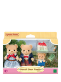 Sylvanian Families Biscuit Bear family toy set - British product