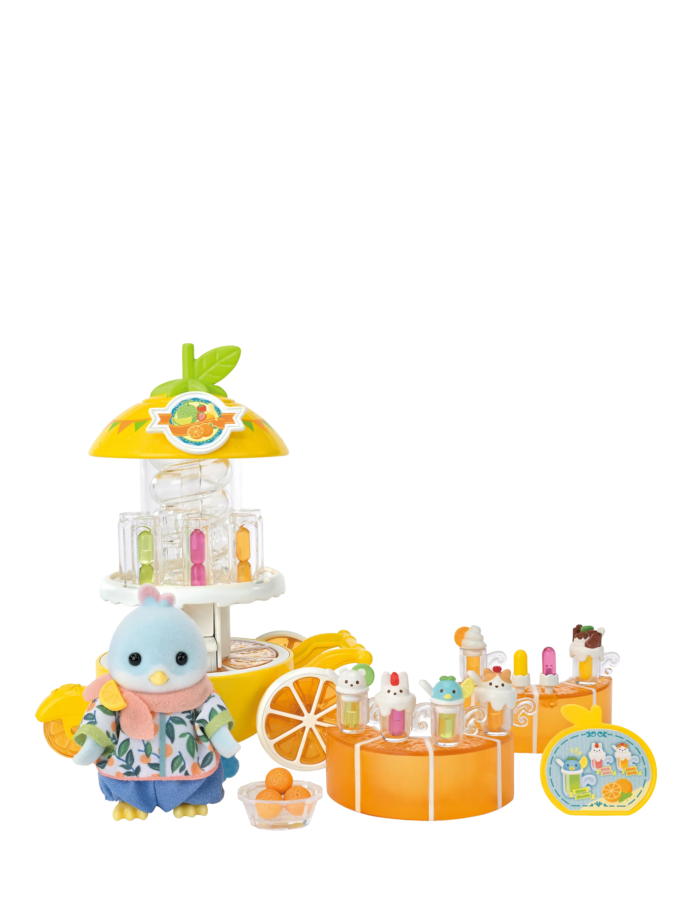 Sylvanian Families Citrus Bird Juice Stand (British brand)