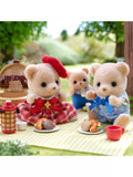Sylvanian Families Biscuit Bear picnic set with accessories - British product