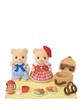 Sylvanian Families Biscuit Bear picnic set with accessories - British product