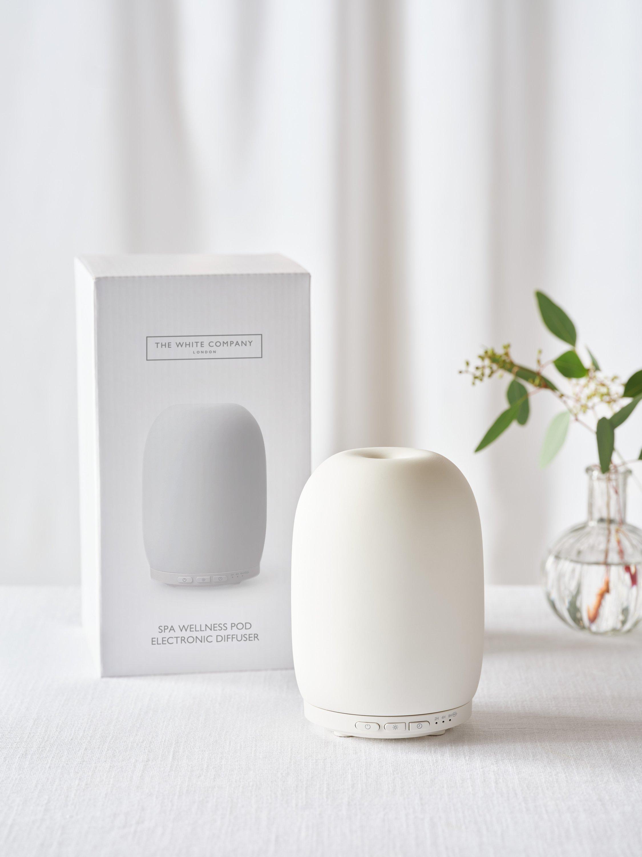 The White Company Spa Wellness Pod electronic diffuser white (British brand)