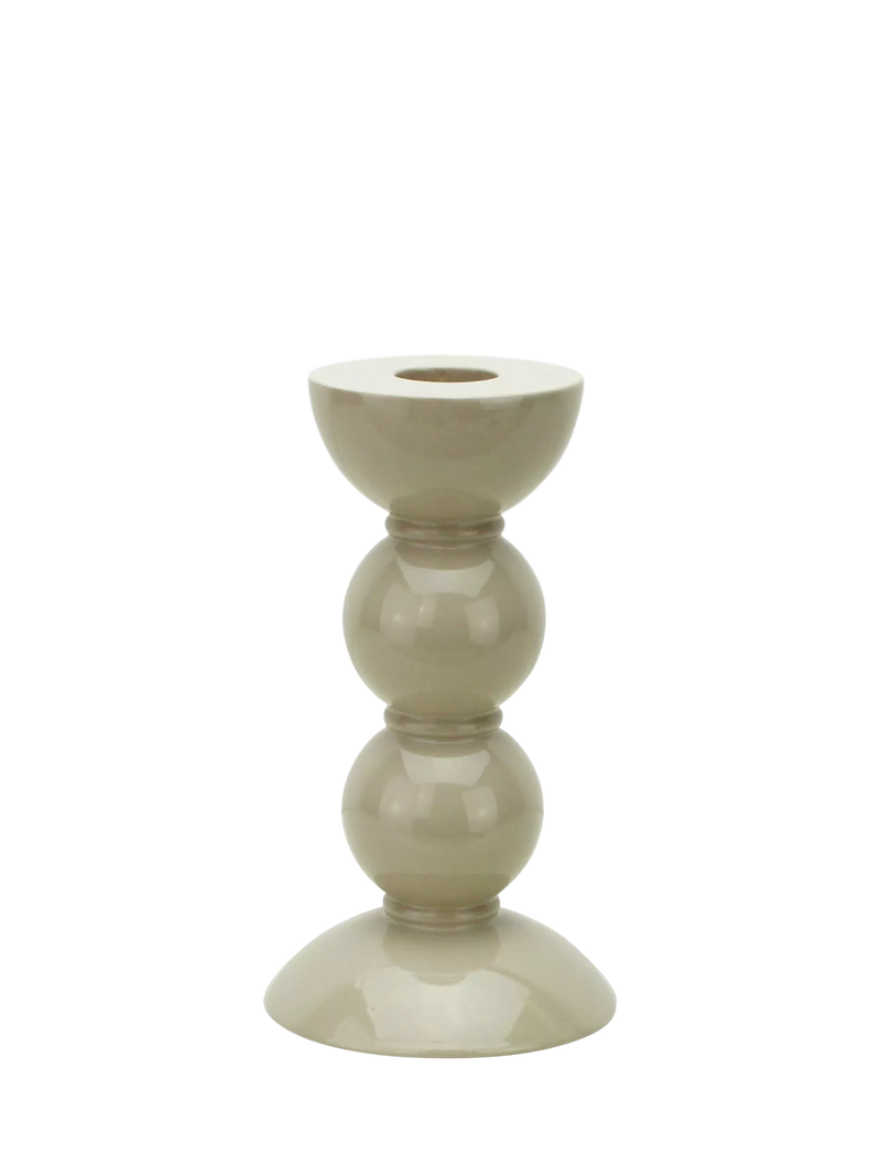 Addison Ross Bobbin Candlestick H14cm