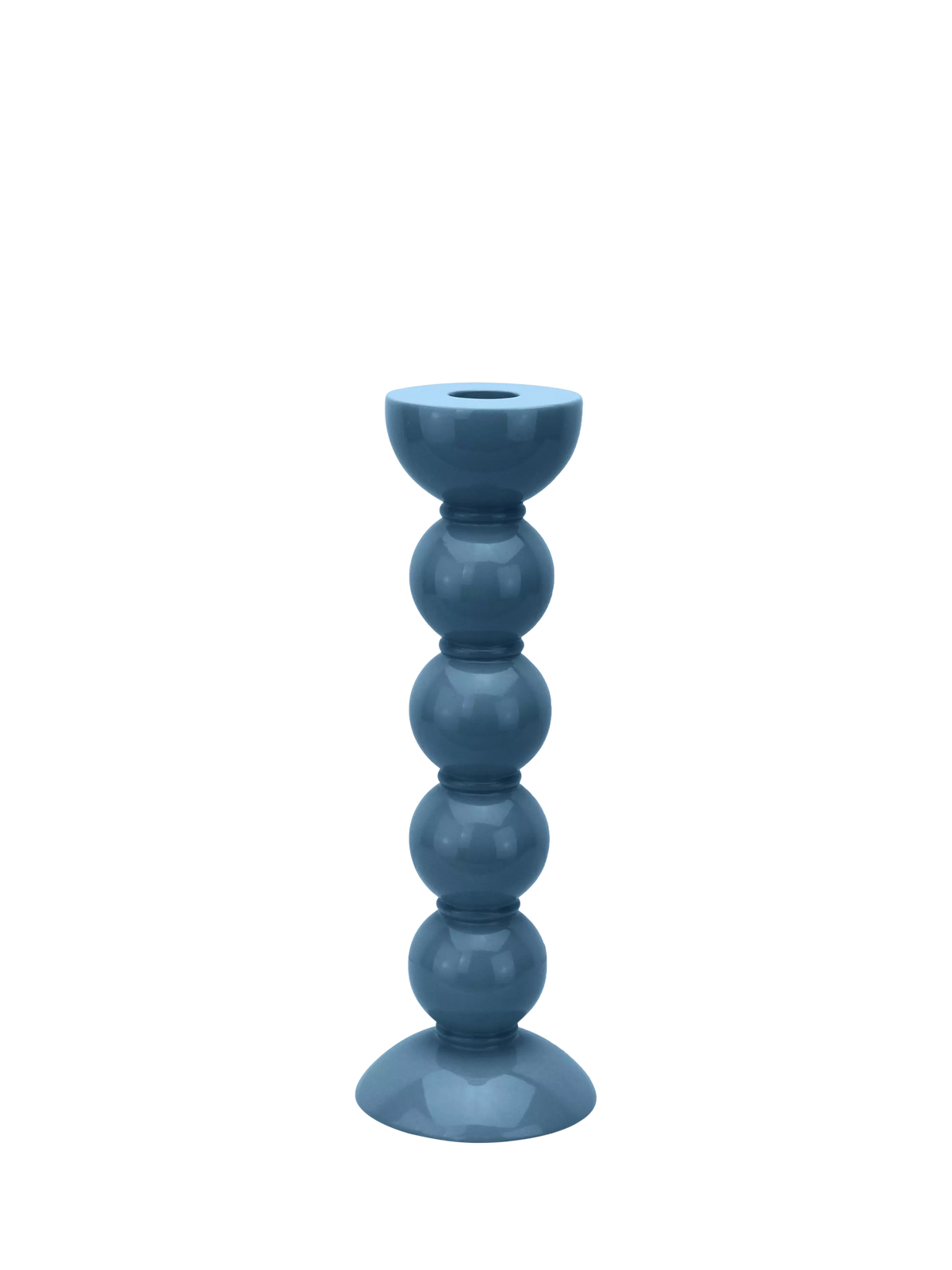 Addison Ross bobbin candlestick 24cm, imported from the UK