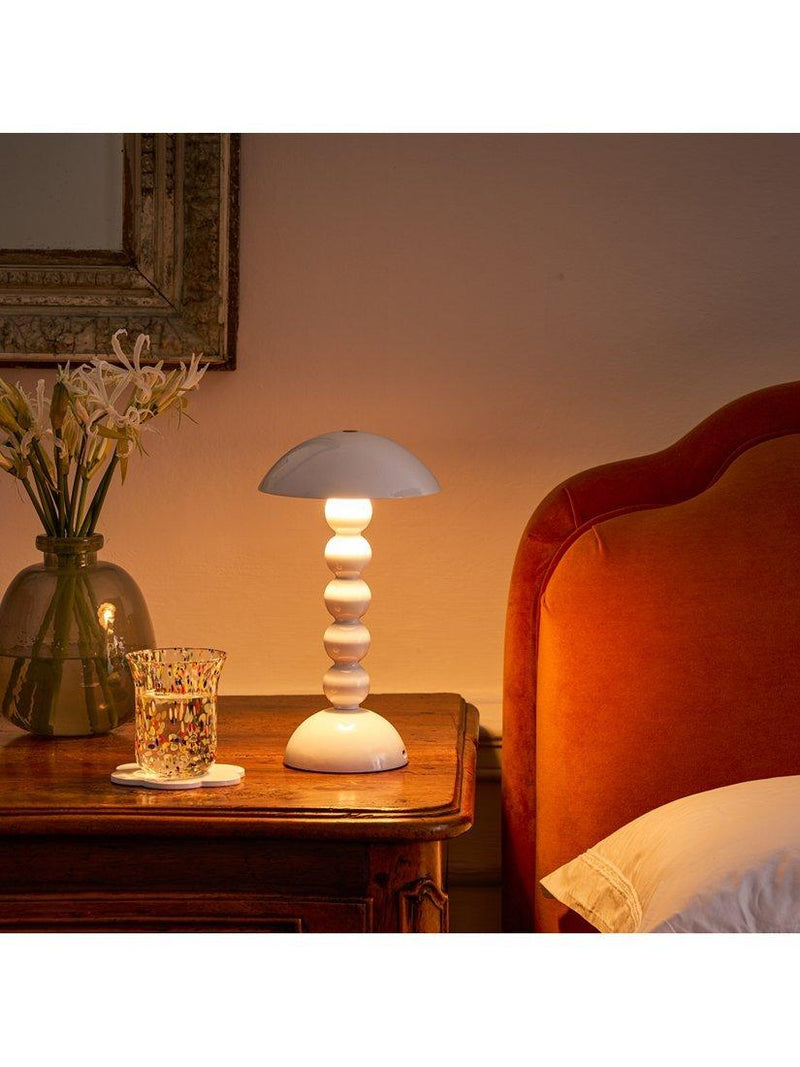 Addison Ross Bobbin rechargeable LED table lamp UK version