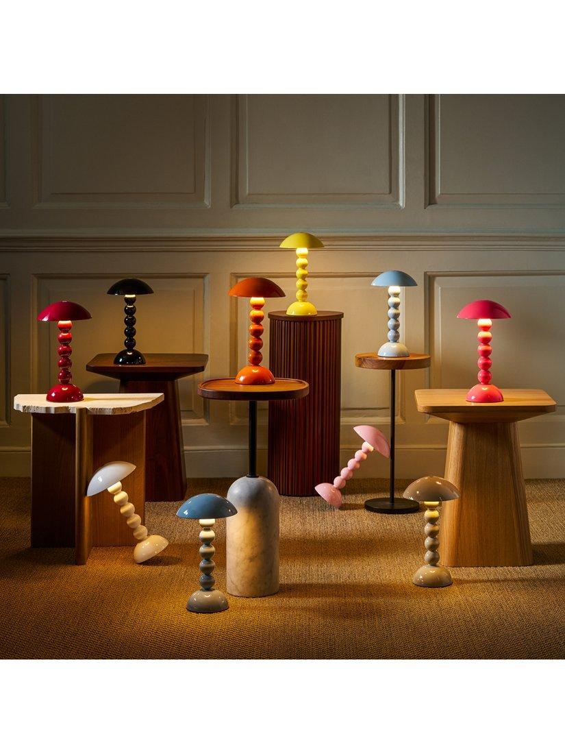 Addison Ross Bobbin rechargeable LED table lamp UK version