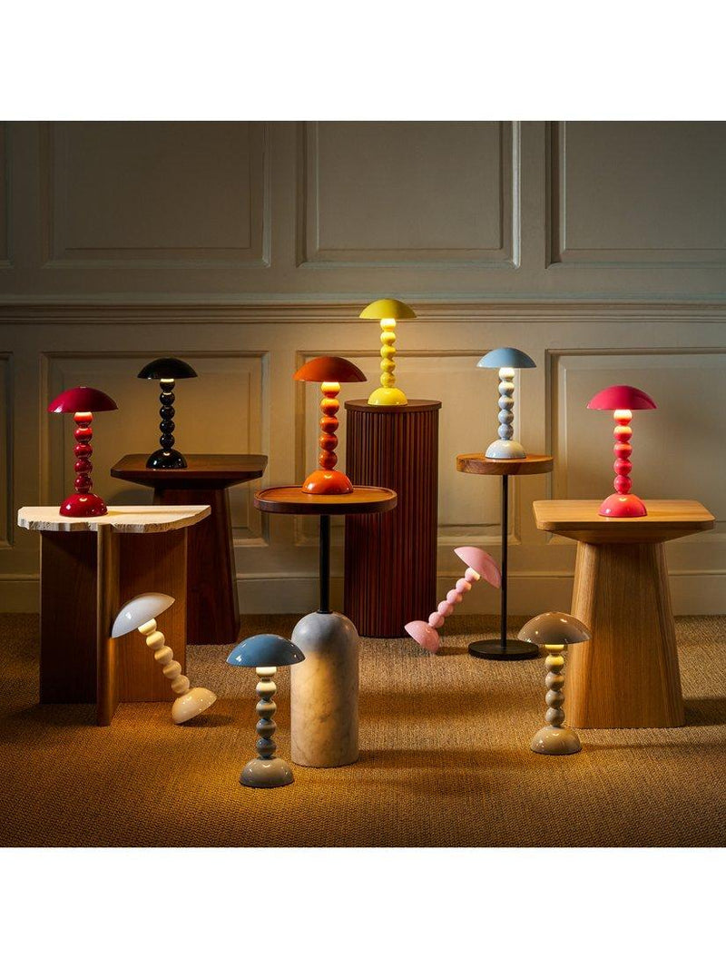 Addison Ross Bobbin rechargeable LED table lamp UK version