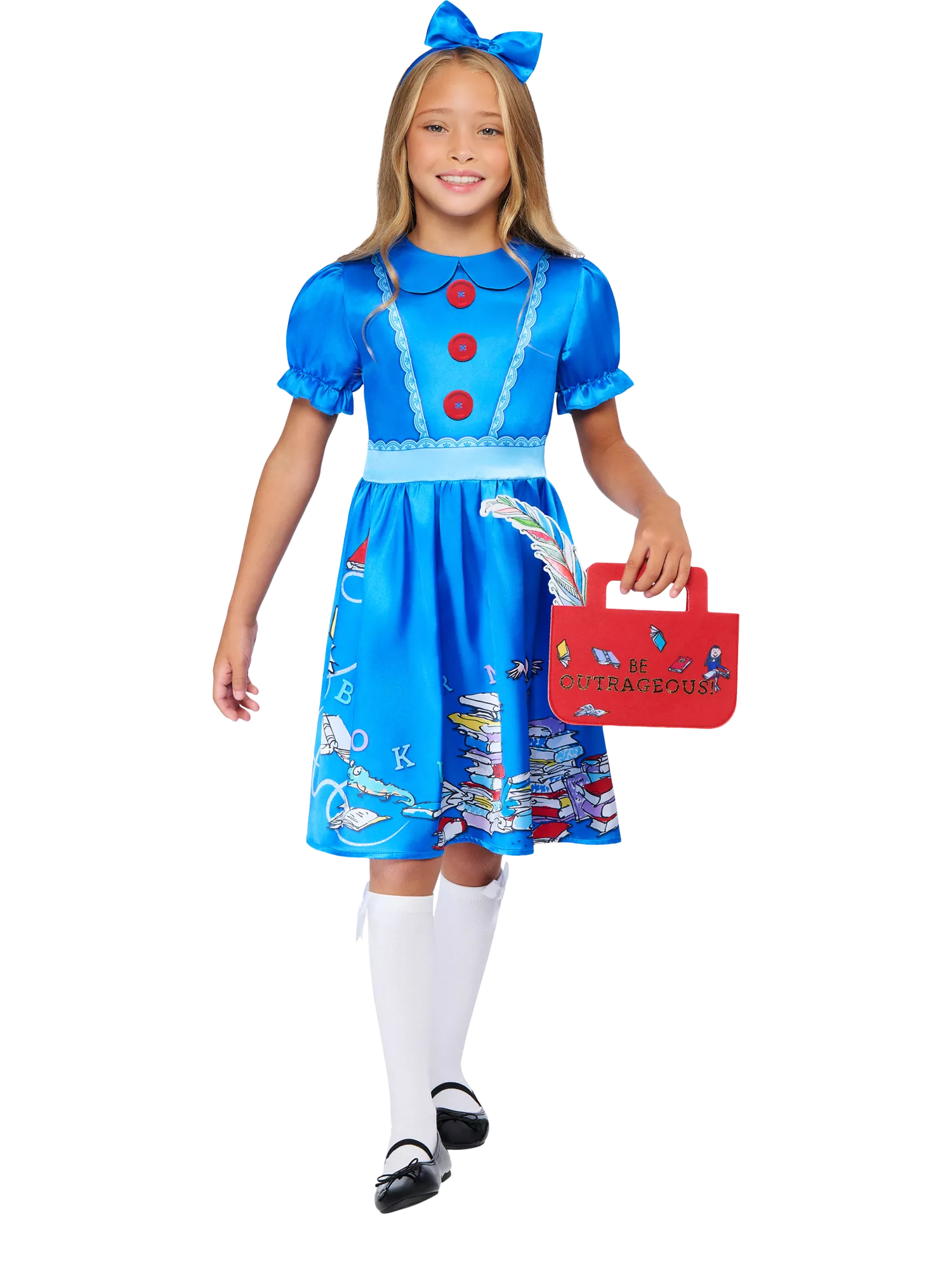 Rubies Roald Dahl Matilda Costume, 7-8 years