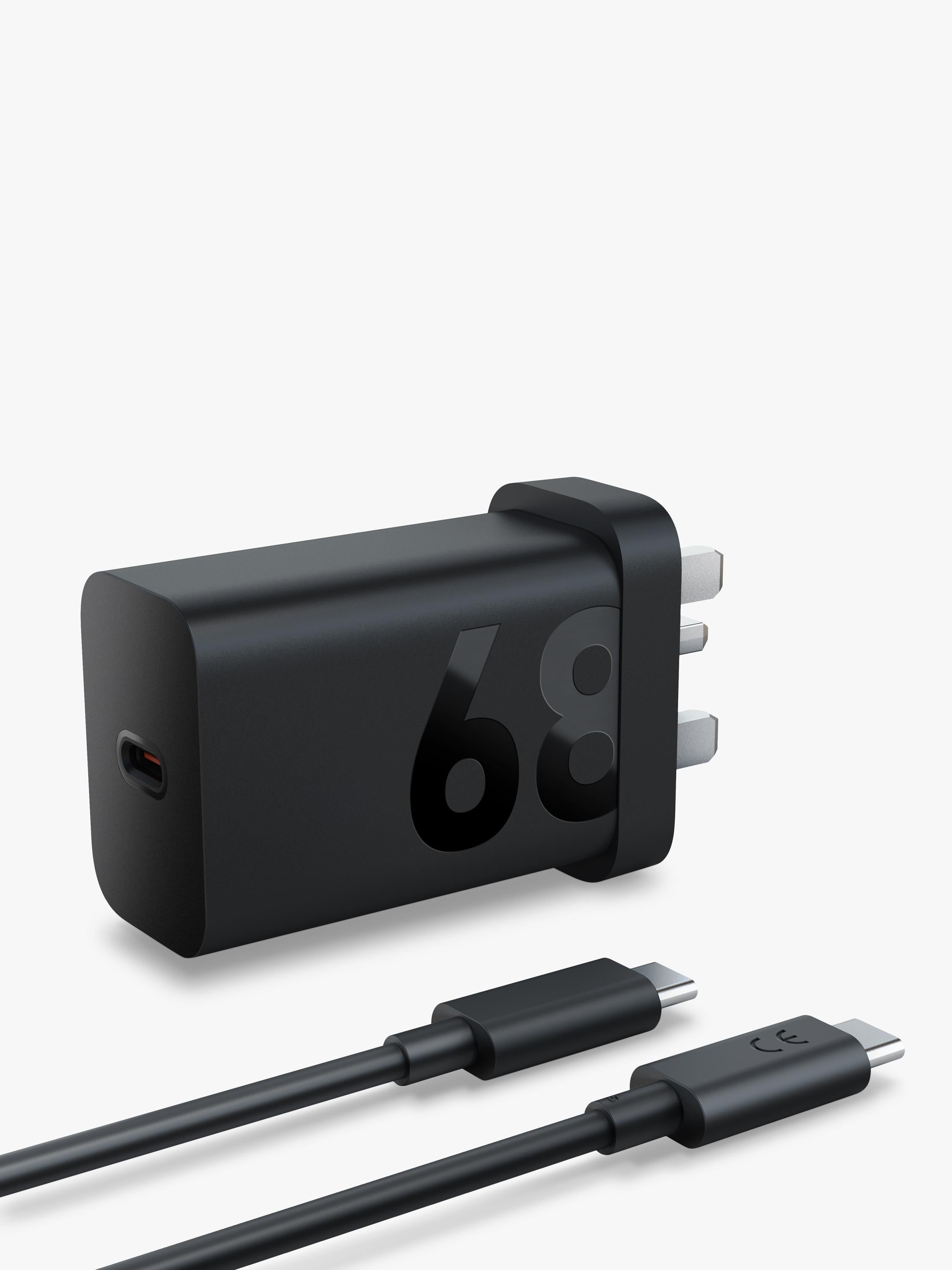 Lenovo USB-C wall charger 68W black (British brand)