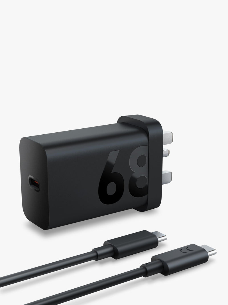Lenovo USB-C wall charger 68W black (British brand)