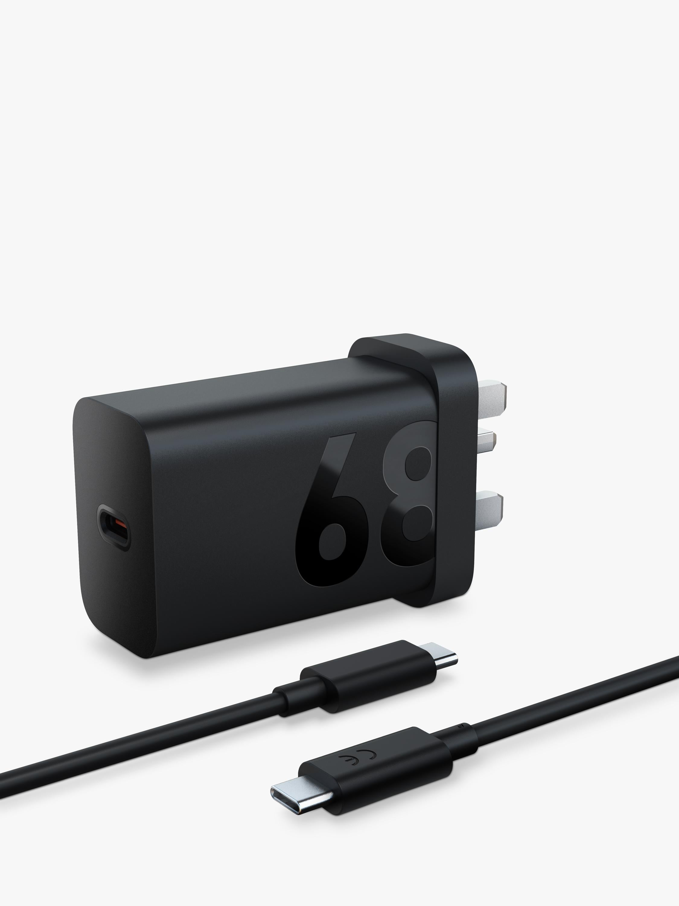 Lenovo USB-C wall charger 68W black (British brand)