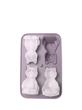 Uberstar Cool Cats silicone ice tray 4 cube, UK version