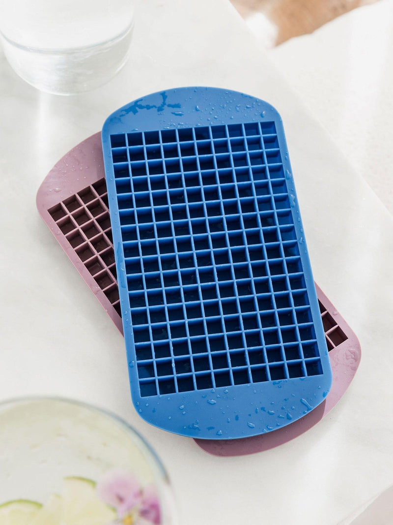 Uberstar silicone mini ice cube tray set of 2, 320 cubes, UK version