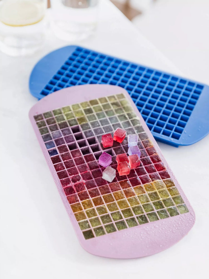 Uberstar silicone mini ice cube tray set of 2, 320 cubes, UK version