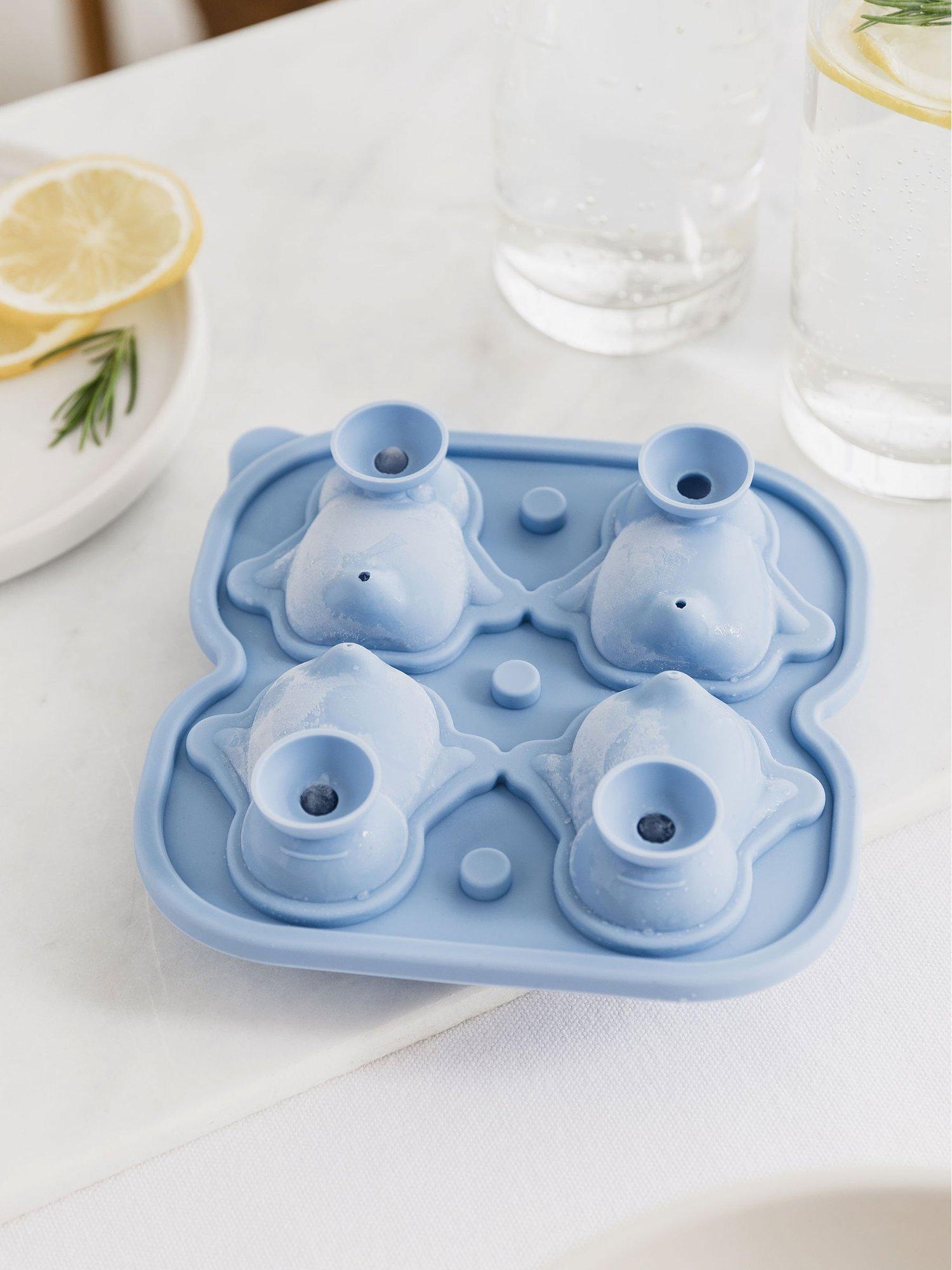 Uberstar silicone penguin ice cube mould 4 cavity (British brand)