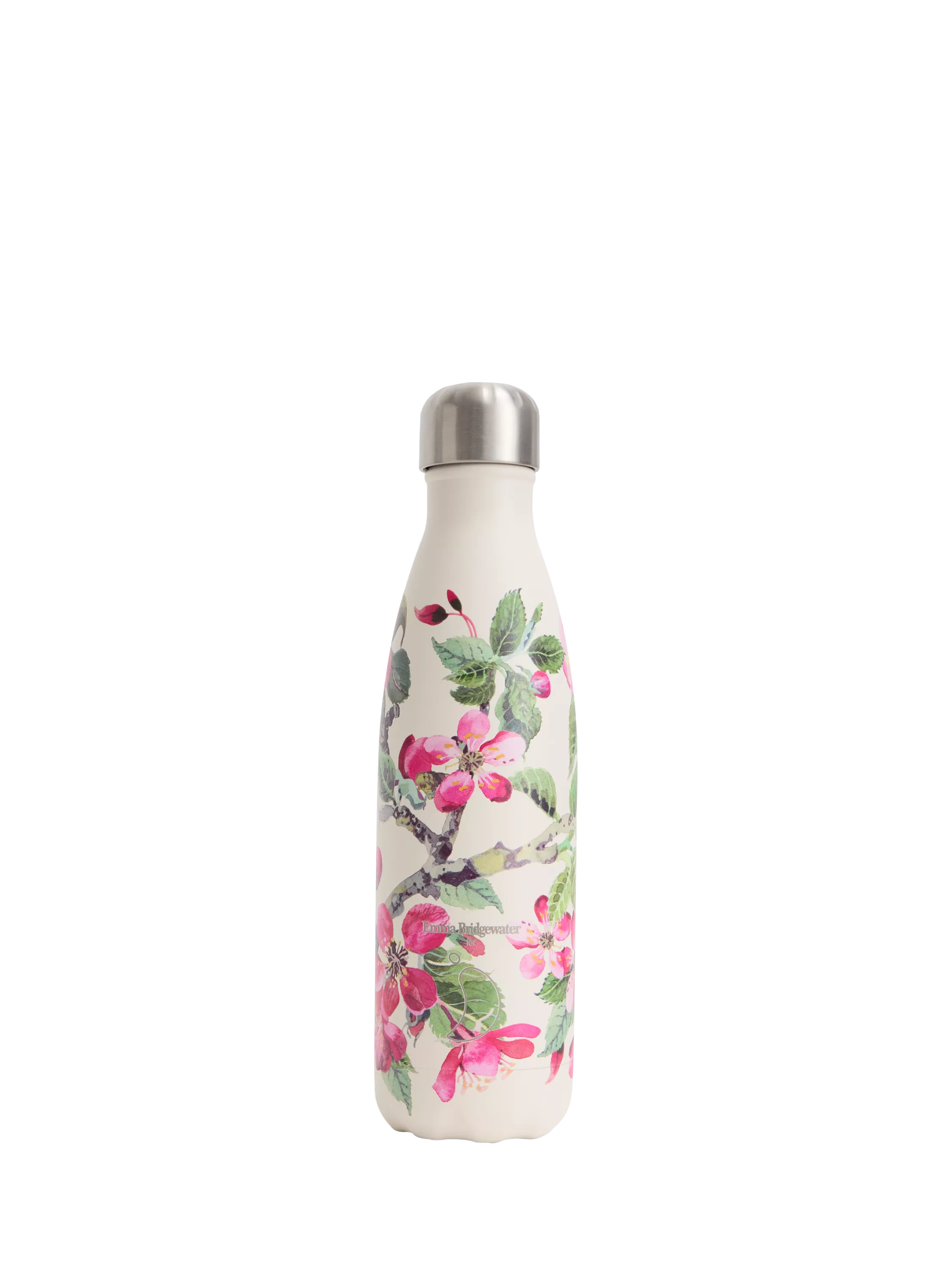 Chilly's Emma Bridgewater Blossom insulated bottle 500ml, imported from the UK