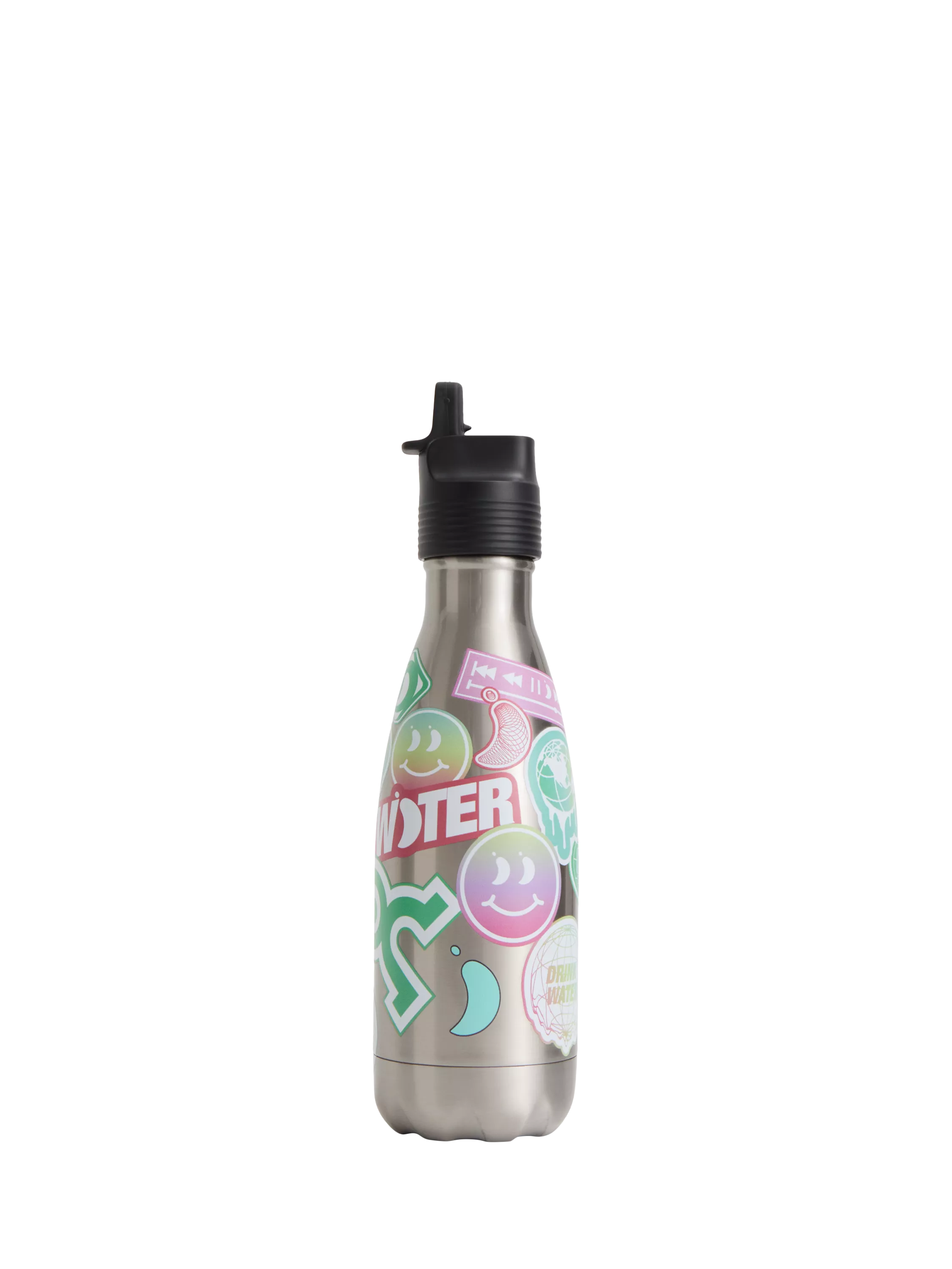 Chilly's kids drinks bottle silver 350ml, UK version