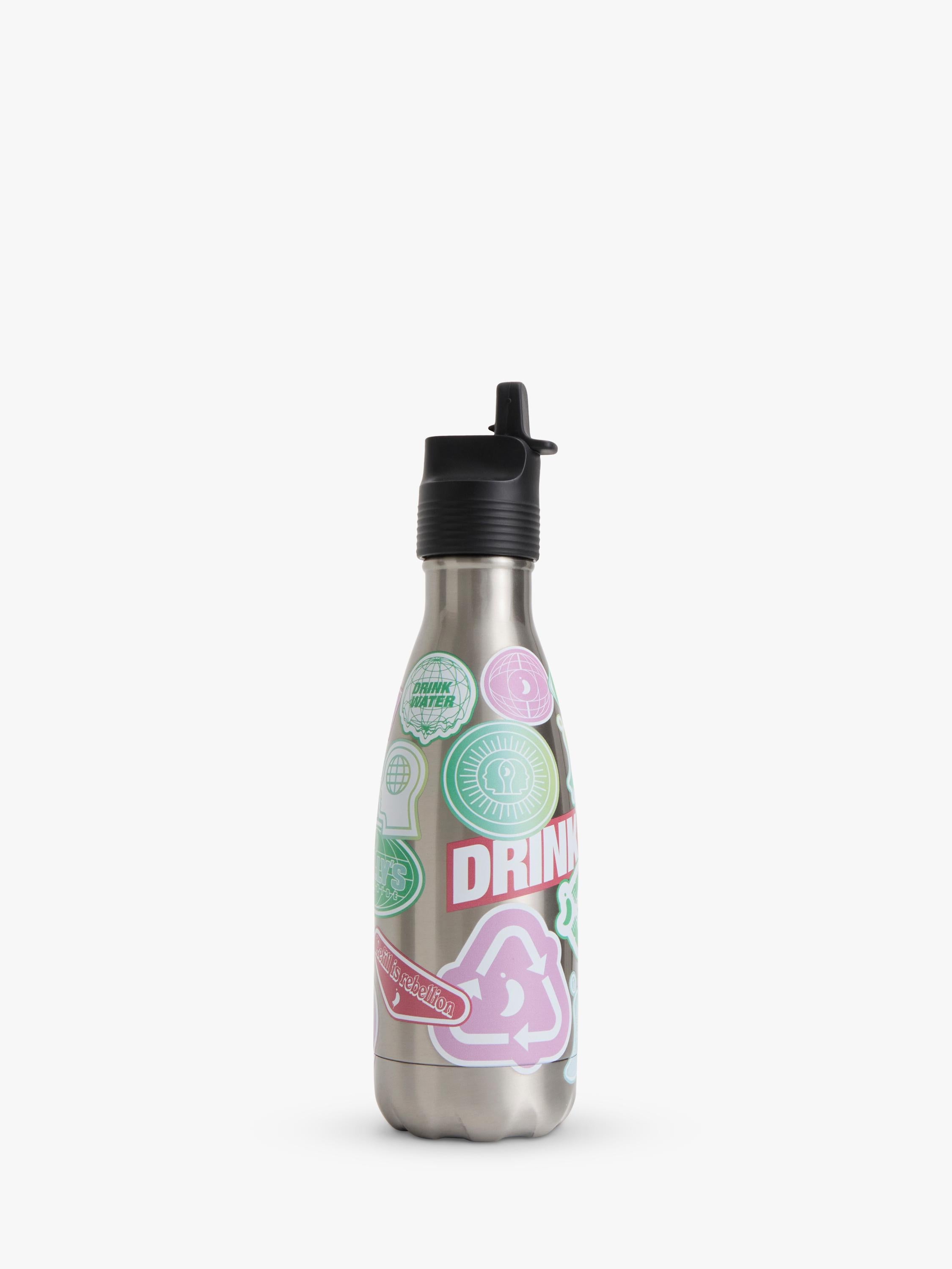 Chilly's kids drinks bottle silver 350ml, UK version