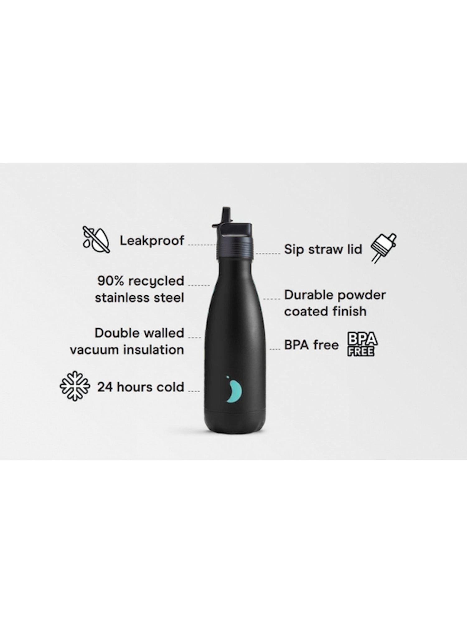 Chilly's kids drinks bottle silver 350ml, UK version