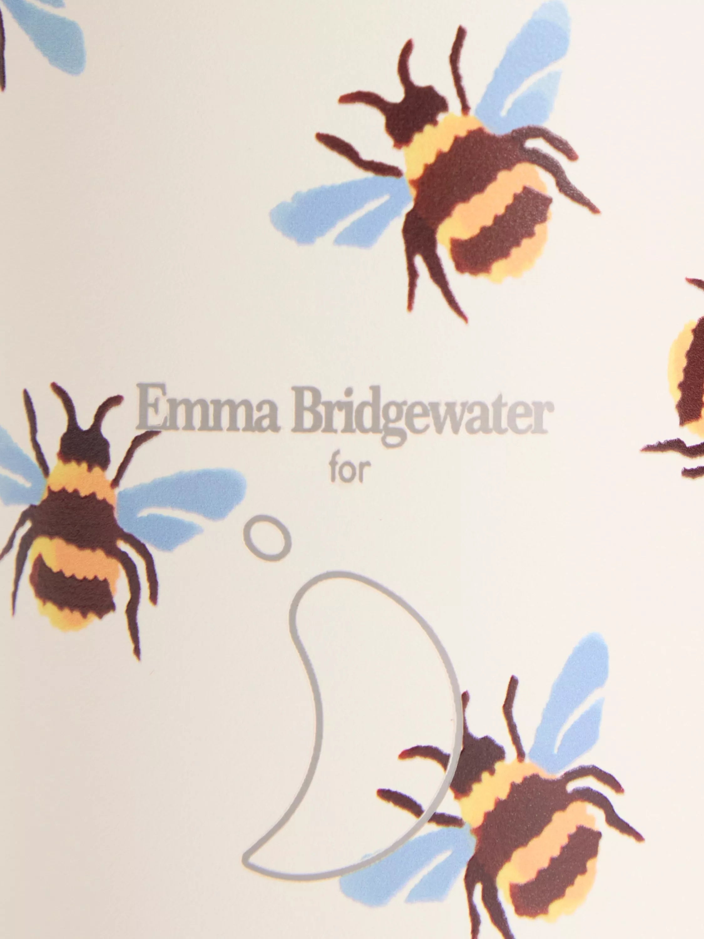 Chilly's bumblebee pattern travel cup 340ml, UK version